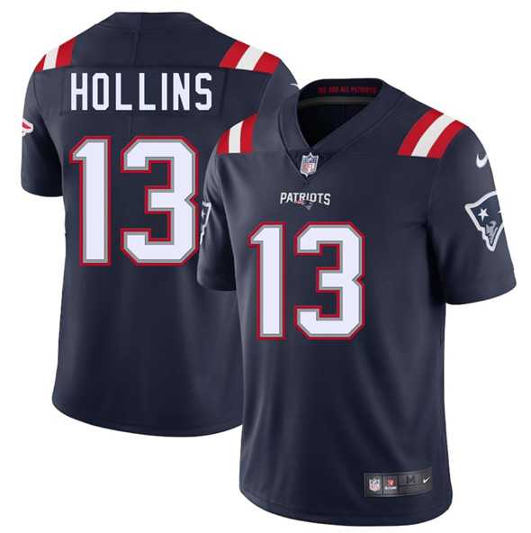 Men & Women & Youth New England Patriots #13 Mack Hollins Navy 2025 Vapor Limited Stitched Jersey,We sell and wholesale Men & Women & Youth New England Patriots #13 Mack Hollins Navy 2025 Vapor Limited Stitched Jersey on line form chian!